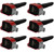 MSD Ignition Coil - Ford EcoBoost -  2.7L V6 - Red - 6-Pack