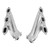 BBK 06-10 Dodge Charger / Chrysler 300 3.5L V6 1-5/8 Shorty Tuned Length Headers - Silver Ceramic - 40400 Photo - out of package