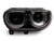 Raxiom 08-14 Dodge Challenger Halo Projctr Headlights w/Sequential Turn Signals-Blk Hsng(Clear Lens) - CH3761 Photo - Close Up