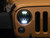Raxiom 97-18 Jeep Wrangler TJ/JK Axial Series 13-LED Headlights- Black Housing (Clear Lens) - J150093 Photo - Close Up