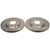 Power Stop 21-22 Ford F-150 Front Drilled & Slotted Rotor (Pair) - AR85207XPR