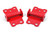 BMR 82-92 F-Body Motor Mount Kit, Lower Solid - Red - MM334R User 1