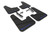 Rally Armor 2023 SG2 Kia Niro Black UR Mud Flap Blue Logo - MF21-UR-BLK-BL Photo - Primary