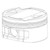 CP Pistons GM Duramax 6.6L 4.075 Bore 3.8976 Stk 6.418 Rod 1.946 CH -38.5cc Dome Pistons (Set of 8) - DR7021 Photo - Primary