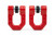 DV8 Offroad Elite Series D-Ring Shackles - Pair (Red) - UNSK-01RD Photo - Unmounted
