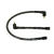 Moroso 85-96 Harley-Davidson FLT/FLHT/FLHR/FLTR/FLHS Sleeved Ultra 40 Wire Set - Black - 28312 User 1