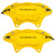 Power Stop 10-15 Chevrolet Camaro Front Yellow Caliper w/o Brackets (Pair) - S5284YLW