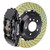 Brembo 06-08 997.1 (Excl. PCCB)/99-04 996 Fr GT BBK 4 Pist Cast 2pc 355x32 2pc Rotor Drilled-Black - 1B1.8033A1 Photo - Primary