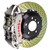 Brembo 05-13 Corvette Front GTR BBK 6 Piston Billet 355x32 2pc Rotor Drilled- Nickel - 1M1.8014AR Photo - Primary