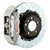 Brembo 09-12 SL550 (R230) Front GT BBK 6 Piston Cast 355x32 2pc Rotor Slotted Type-3-Silver - 1M3.8044A3 Photo - Primary