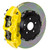 Brembo 93-98 Supra Front GT BBK 6 Piston Cast 380x34 2pc Rotor Slotted Type-1- Yellow - 1N2.9023A5 Photo - Primary