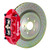 Brembo 11-18 Focus/13-18 Focus ST Front GT BBK 4 Piston Cast 336 x28 1pc Rotor Drilled-Red - 1P4.7002A2 Photo - Primary