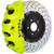 Brembo 09-16 Panamera/S/4S/Turbo Front GT BBK 8 Piston Cast 412x38 2pc Rotor Drilled- Fluo. Yellow - 1Q1.9614A7 Photo - Primary