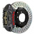 Brembo 99-07 Evo VI/VII/VIII/IXRear GTS BBK 4 Piston Cast 328x28 2pc Rotor Drilled-Black HA - 2P1.6006AS Photo - Primary