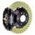Brembo 06-12 325i (Excl. xDrive) Rear GT BBK 4 Piston Cast 345x28 2pc Rotor Drilled-Black - 2P1.8041A1 Photo - Primary