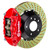 Brembo 93-98 Supra Rear GT BBK 4 Piston Cast 380x28 2pc Rotor Drilled-Red - 2P1.9033A2 Photo - Primary