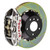 Brembo 08-14 WRX STI Rear GTR BBK 4 Piston Billet 345x28 2pc Rotor Slotted Type1 - Nickel - 2P2.8020AR Photo - Primary