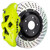 Brembo 08-13 M3 (E90/E92/E93) Rear GT BBK 4 Piston Cast 380x28 2pc Rotor Drilled- Fluo. Yellow - 2S1.9016A7 Photo - Primary