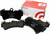 Brembo 08-10 Infiniti EX35 Premium NAO Ceramic OE Equivalent Pad - Rear - P56046N User 1