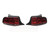 Raxiom 10-12 Ford Mustang Aero Tail Lights- Blk Housing (Smoked Lens) - 49145 Photo - Close Up