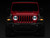Raxiom 18-23 Jeep Wrangler JL Axial Series 9-In Angel Eye LED Headlights- Blk Housing (Clear Lens) - J171705 Photo - Close Up
