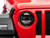 Raxiom 18-23 Jeep Wrangler JL Axial Series 9-In Angel Eye LED Headlights- Blk Housing (Clear Lens) - J171705 Photo - Close Up