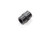 1/4in Alum Pipe Coupler Black