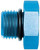 #6 O-Ring Boss Plug FCM3724