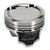 Wiseco Honda B16A -8.00cc Dome 30.00mm CH 81.00mm Bore Shelf Stock Single Piston - 6673M81AP Photo - Primary