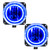 Oracle Lighting 05-07 Ford Escape Pre-Assembled LED Halo Fog Lights -Blue - 7040-002 Photo - Primary