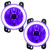 Oracle Lighting 10-15 Jeep Wrangler JK Pre-Assembled LED Halo Fog Lights -UV/Purple - 7159-007 Photo - Primary