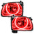 Oracle Lighting 01-04 Toyota Tacoma Pre-Assembled LED Halo Headlights -Red - 7202-003 Photo - out of package