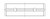 ACL Nissan MR16DDT 1.6L Inline 4 Turbo Engine Crankshaft Main Bearing Set - 5M2905H-.25 Technical Drawing