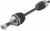 QuadBoss 06-13 Kawasaki KVF650 Brute Force 4x4 Front Left Replacement Axle - 609379 Photo - Primary