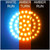 Letric Lighting Cvo Dlx Switchback Wht/Amb/Run - LLC-DJSWAA Photo - Primary