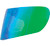 THH Helmets T810S F/S Mirror Grn/Blu - 640438 Photo - Primary