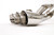 B&B Exhaust Chevy C6 Corvette Bullet Axle Back Exhaust System (Round Tips) #FCOR-0415