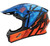THH Helmets T710XR Battle Blue/Orange - XL - 646380 Photo - Primary
