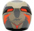 THH Helmets T810S Turbo Gray/Orange - XS - 646876 Photo - Primary