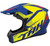 THH Helmets T710XR Airtech Blue/Yellow Youth - Large - 647866 Photo - Primary