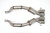 B&B Exhaust Chevy C6 Corvette Z06 ZR1 Bullet Axle Back Exhaust System (Oval Tips) #FCOR-0460