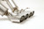 B&B Exhaust Chevy C6 Corvette Z06 ZR1 Bullet Axle Back Exhaust System (Oval Tips) #FCOR-0460