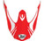 THH Helmets T730X Twister Visor Redsil A/Y - 648109 Photo - Primary