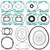 Vertex Pistons Complete Gasket Kt W/Oil Seals - 611204 Photo - Primary