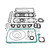 Vertex Pistons Complete Gasket Kt W/Oil Seals - 611417 Photo - Primary