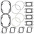 Vertex Pistons Top End Gasket Kit - 710196 Photo - Primary