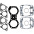 Vertex Pistons Top End Gasket Kit - 710286 Photo - Primary