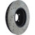 StopTech 09-10 BMW 535i xDrive Sportstop Cryo Cross Drilled Front Right Rotor - 128.34070CR Photo - Unmounted