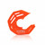 Acerbis X-Future Disc Cover - 16 Orange - 2802015226 Photo - Primary