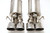 B&B Exhaust Chevy C6 Corvette Z06 ZR1 Gen. 3 Fusion Axle Back Exhaust System (Oval Tips) #FCOR-0561